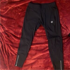 Black Medium Alpha Forward Evo joggers.